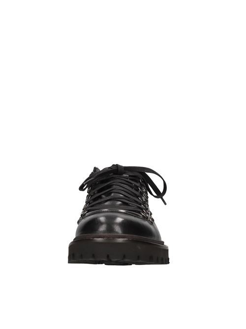 Stringate in pelle HUNDRED 100 | M116-12 CB. VIT./ASPONERO